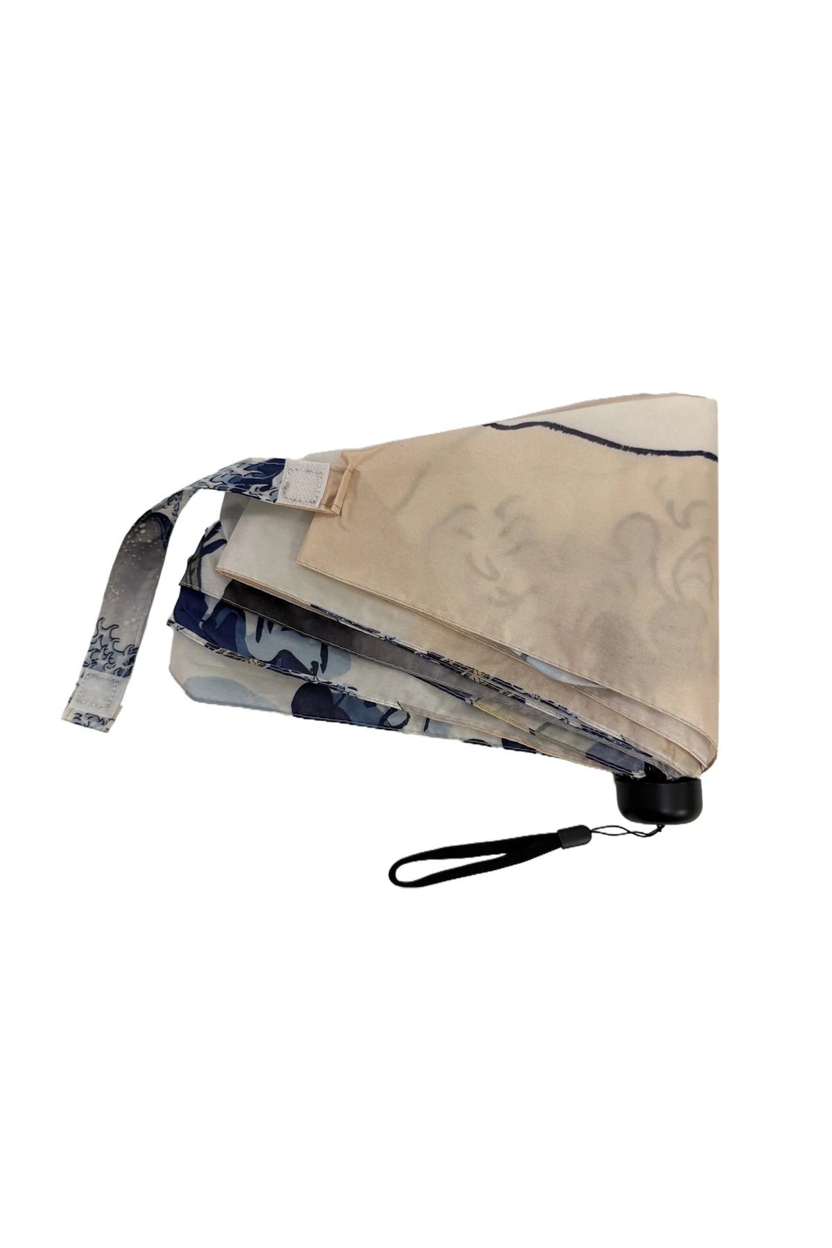 Hokusai Great Wave Compact Travel Umbrella