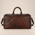 Belford Brandy Leather Holdall