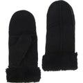 Beadnell Women's Sheepskin Mittens – Black