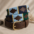 Polo Belt - Blue and Green