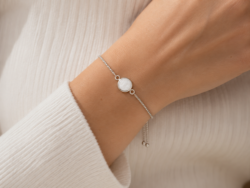 Blushed Lilac Adjustable Bracelet