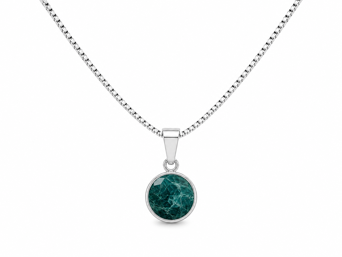 Alexandrite Green Necklace