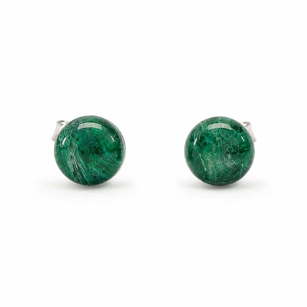 Emerald Small Round Stud