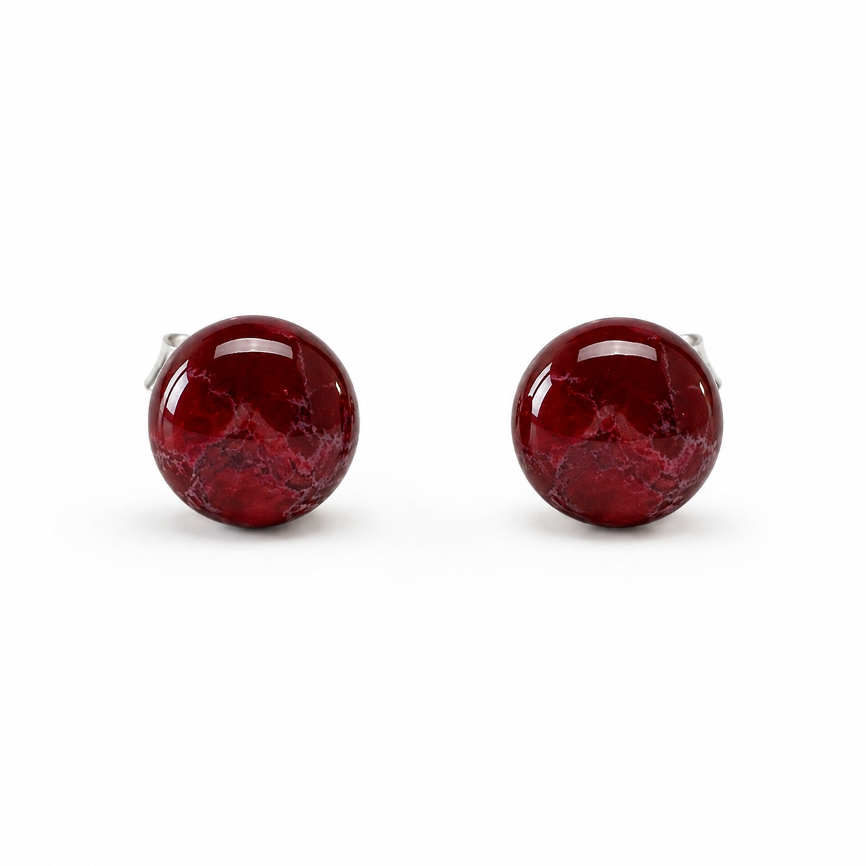 Lava Falls Red Small Studs