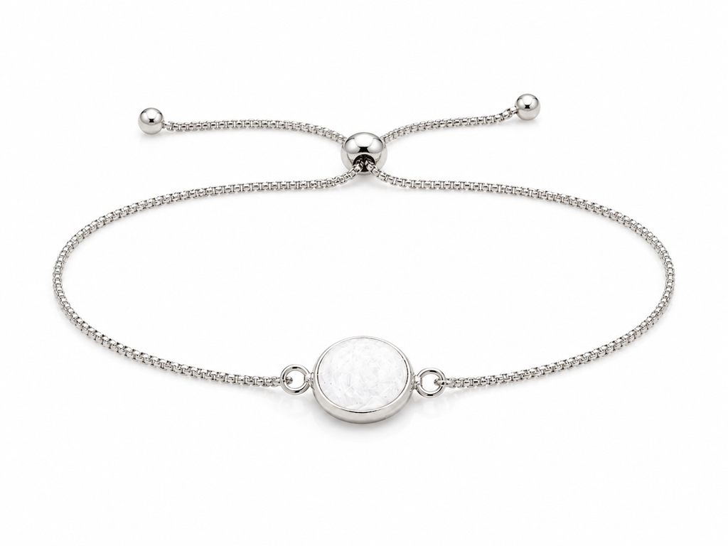 Blushed Lilac Adjustable Bracelet