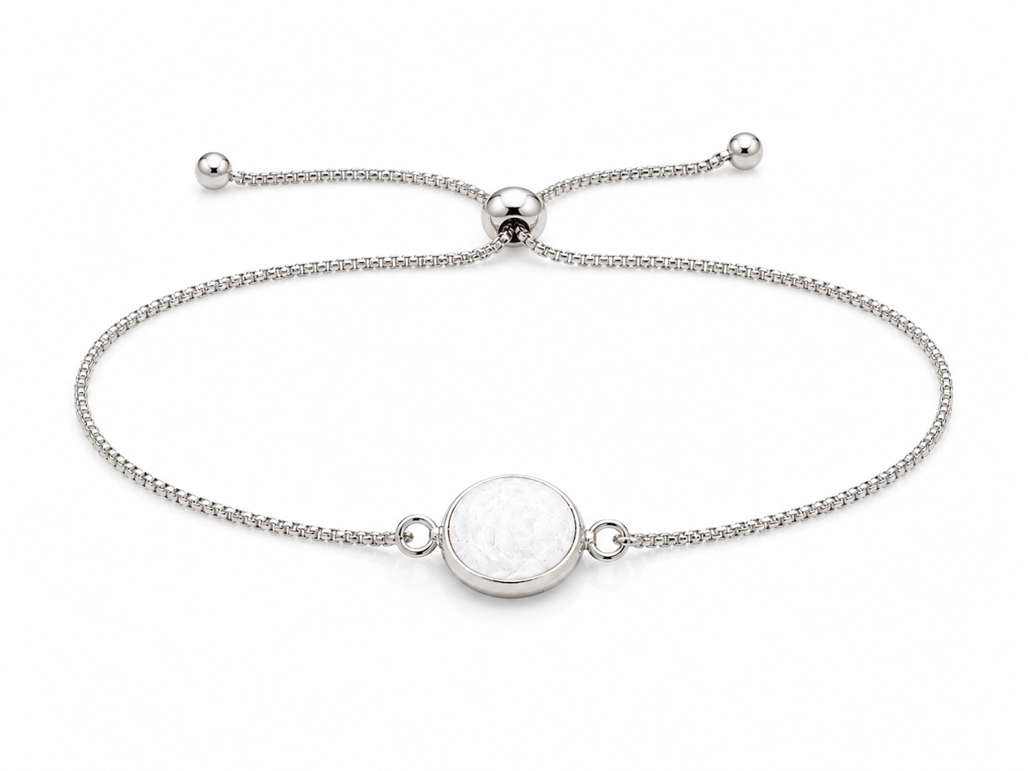 Blushed Lilac Adjustable Bracelet