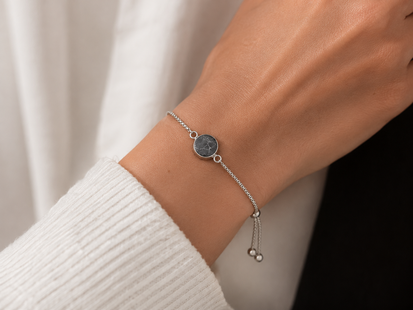 Midnight Onyx Adjustable Bracelet