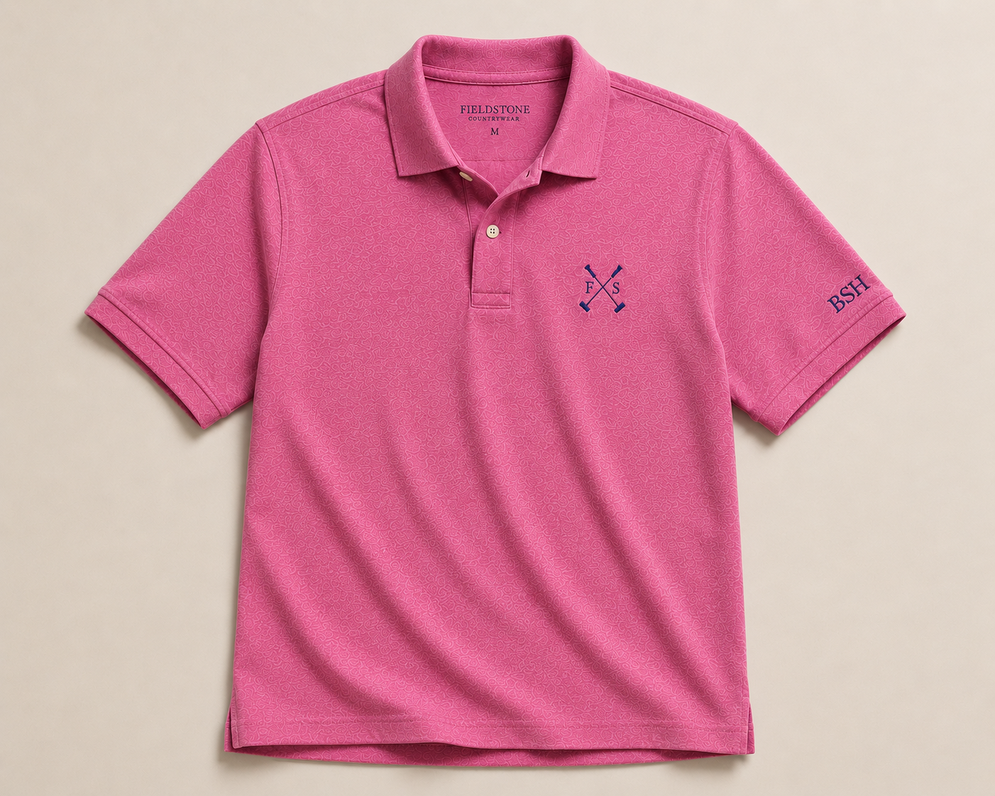 The Fieldstone Polo - Pink