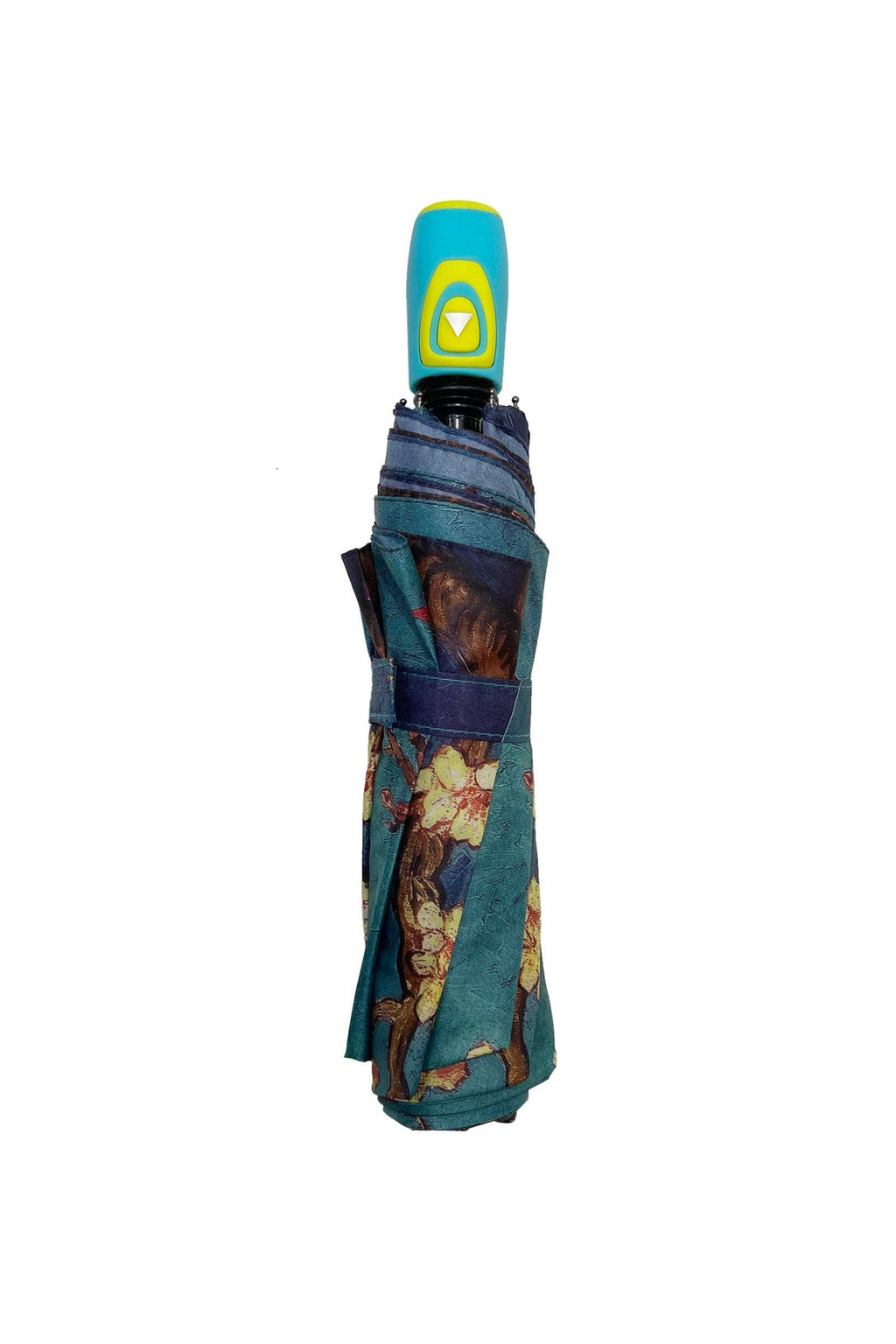 Van Gogh Almond Blossom Print Umbrella (Short): Blue