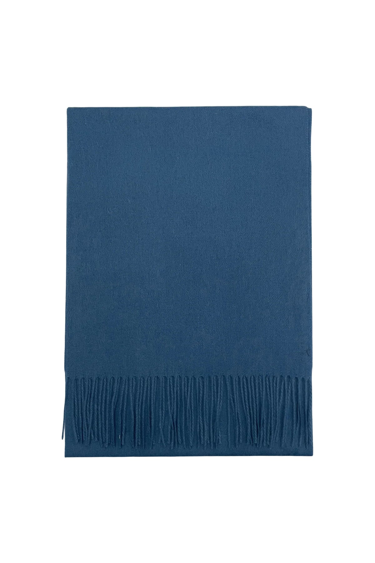 Fieldstone Northumberland Coastal Blue Wool Scarf