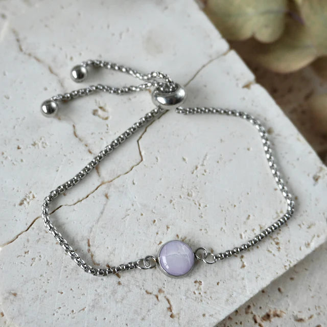 Rose Quartz Adjustable Bracelet