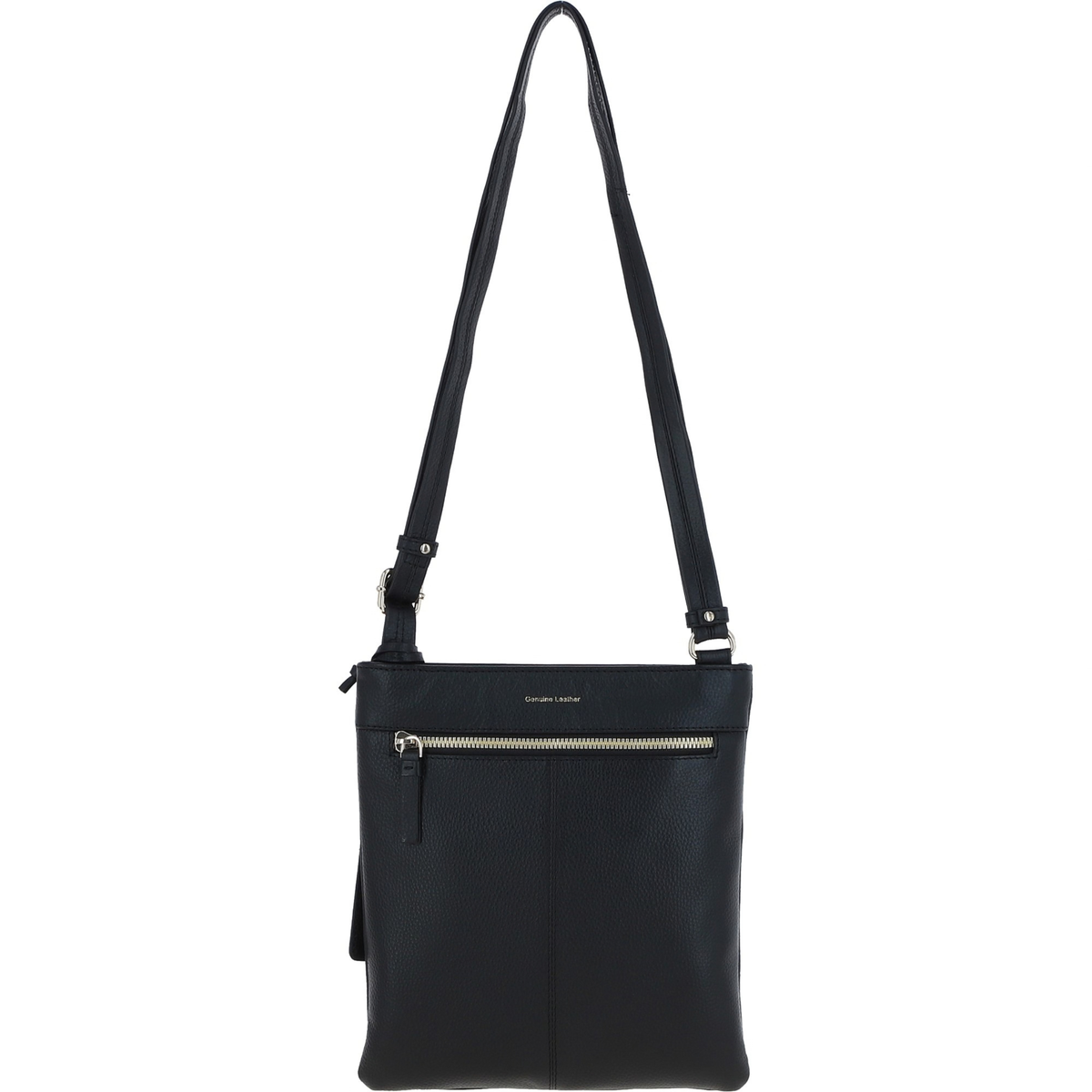Willow Black Leather Crossbody Bag