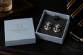 Silver Anchor Cufflinks