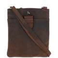 Warkworth Brown Leather Crossbody Bag