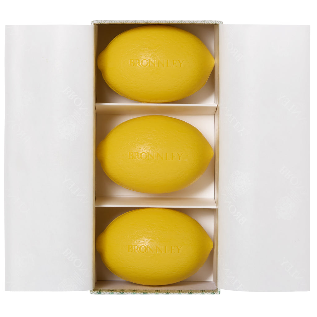 Lemon Soap in Rigid Gift Box (3 x 100g)