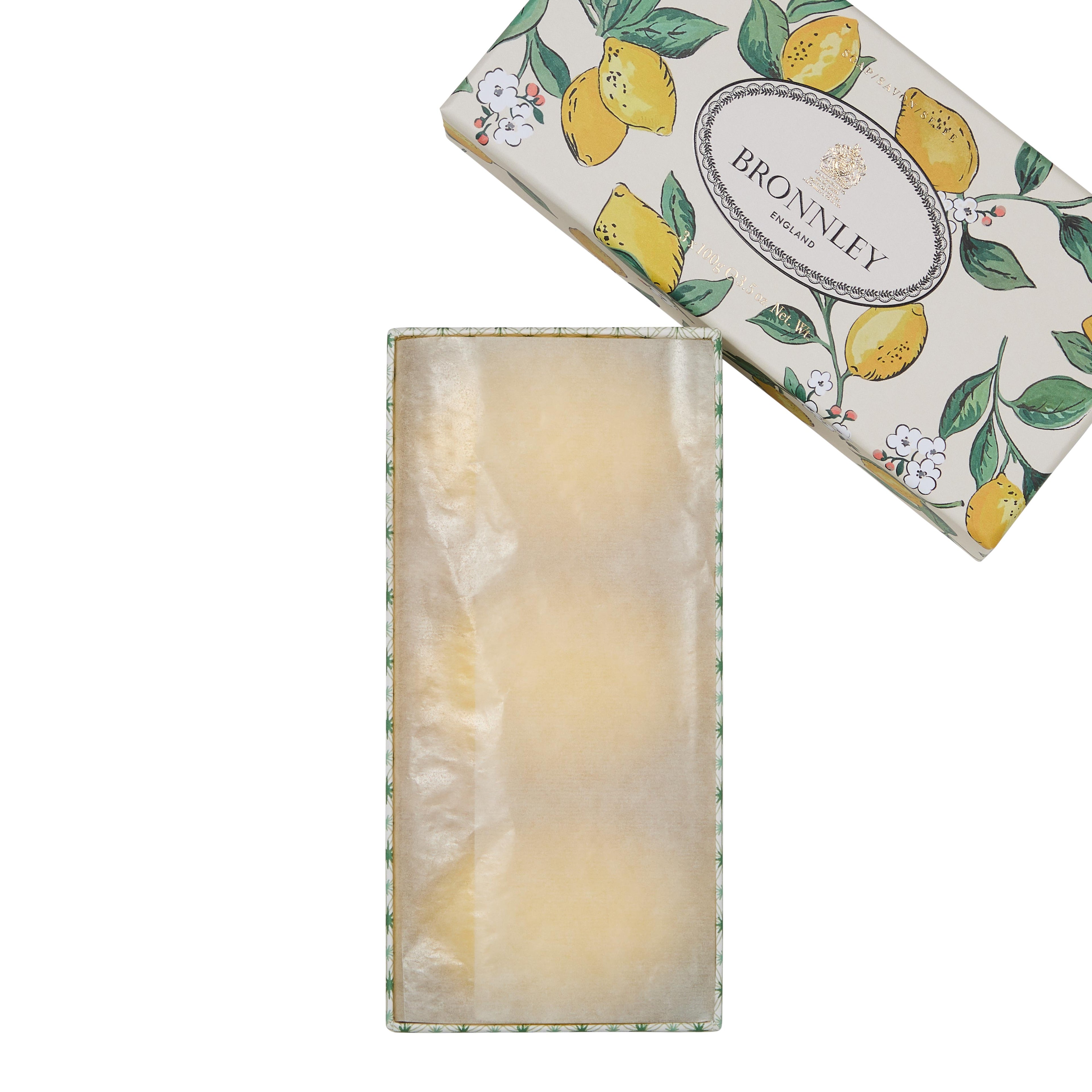 Lemon Soap in Rigid Gift Box (3 x 100g)
