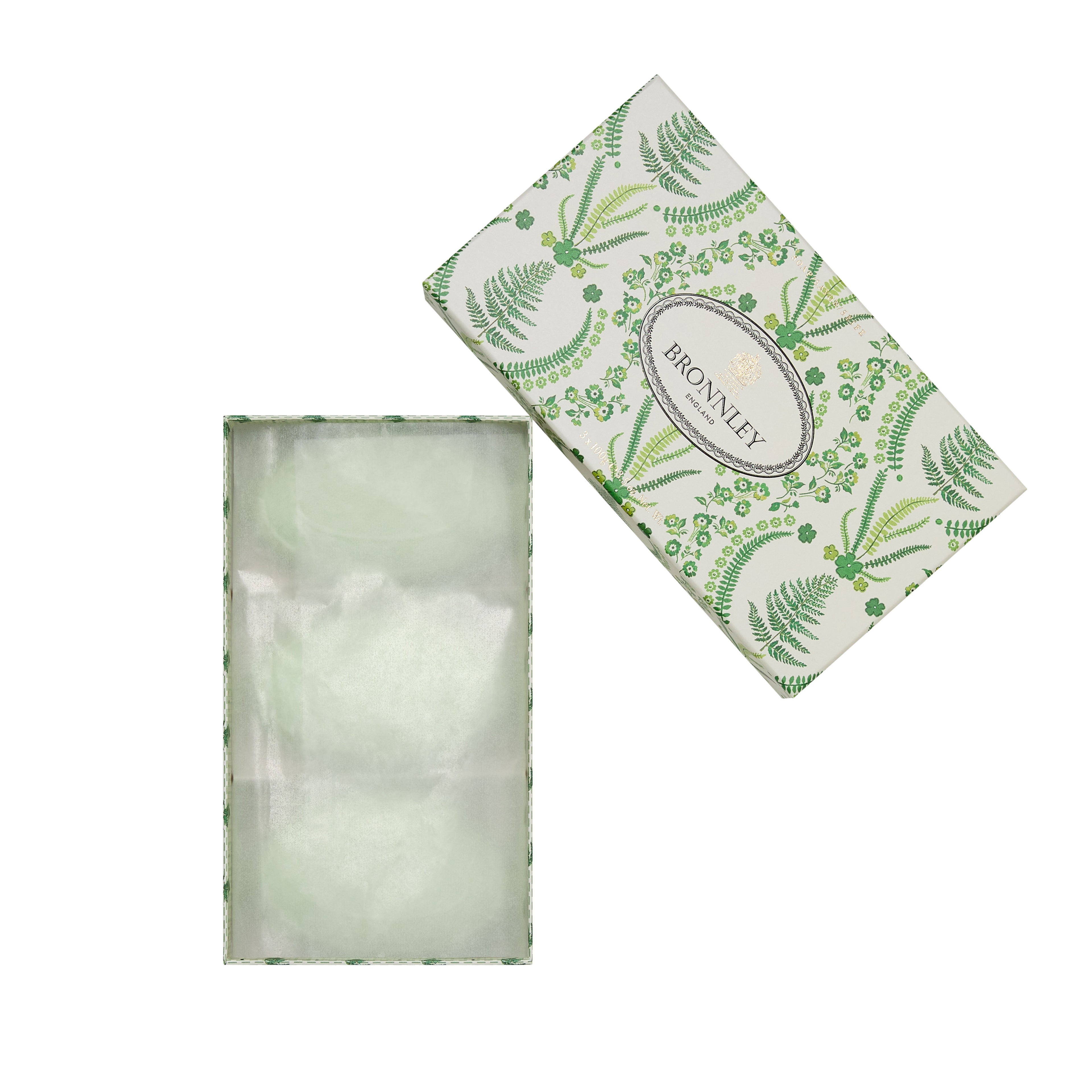English Fern Soap (3 x 100g)