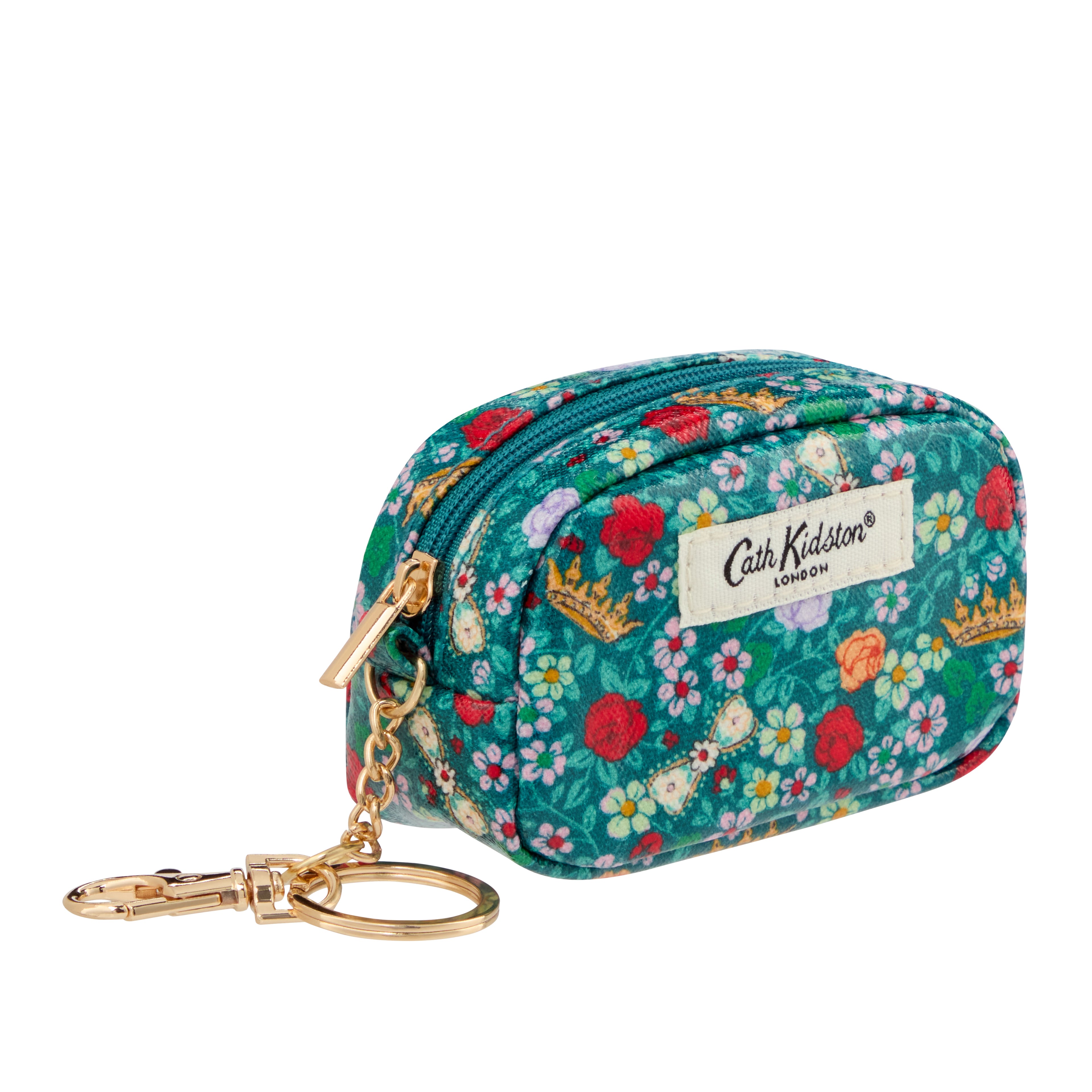 Crown Ditsy Keyring Bag with Lip Balm 10ml