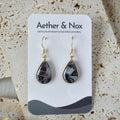 Midnight Onyx Stud Teardrop