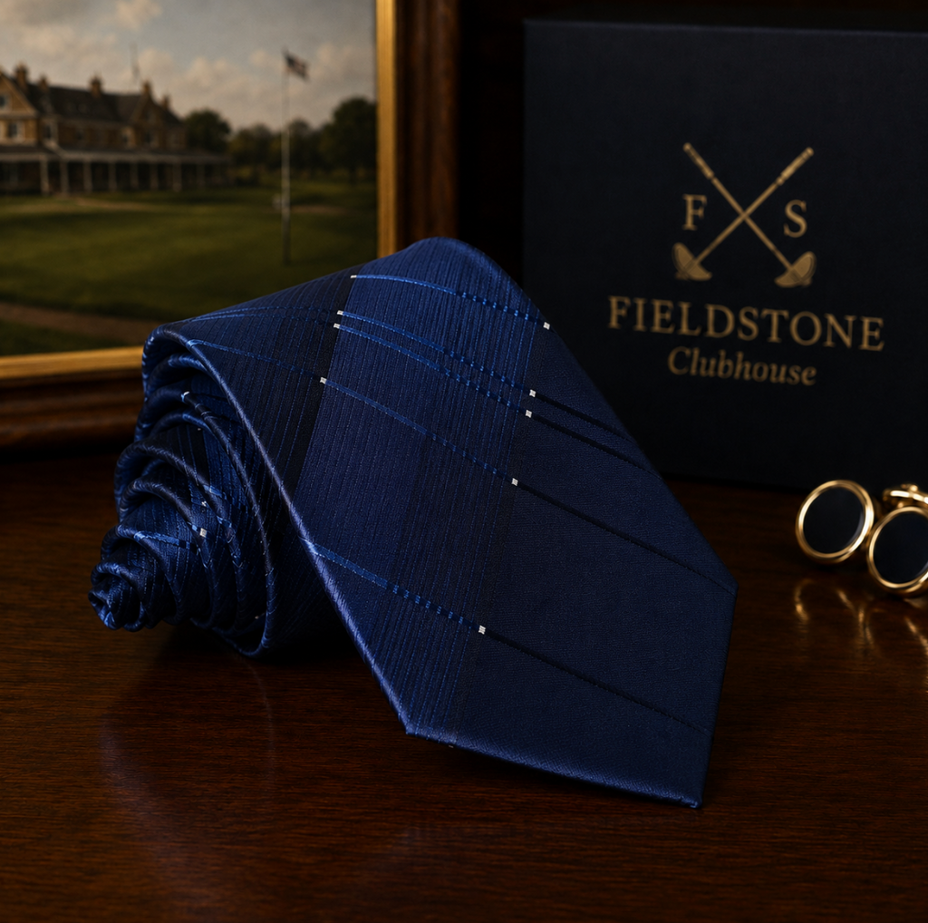 Necktie - Blue Cross