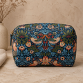 Strawberry Thief Large Wash Bag - Blue