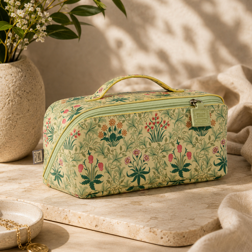 The Voyager Beauty Storage Bag - Celandine (Yellow)