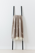 Nature Multi Dog Fawn merino lambswool throw by Remony