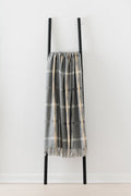 Maree Mist merino lambswool throw by Remony