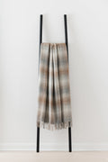 Lunan Bracken merino lambswool throw by Remony