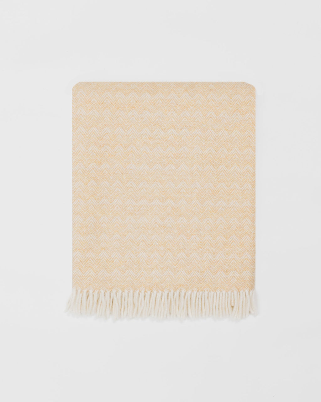 Lunan Dune merino lambswool throw by Remony - detail