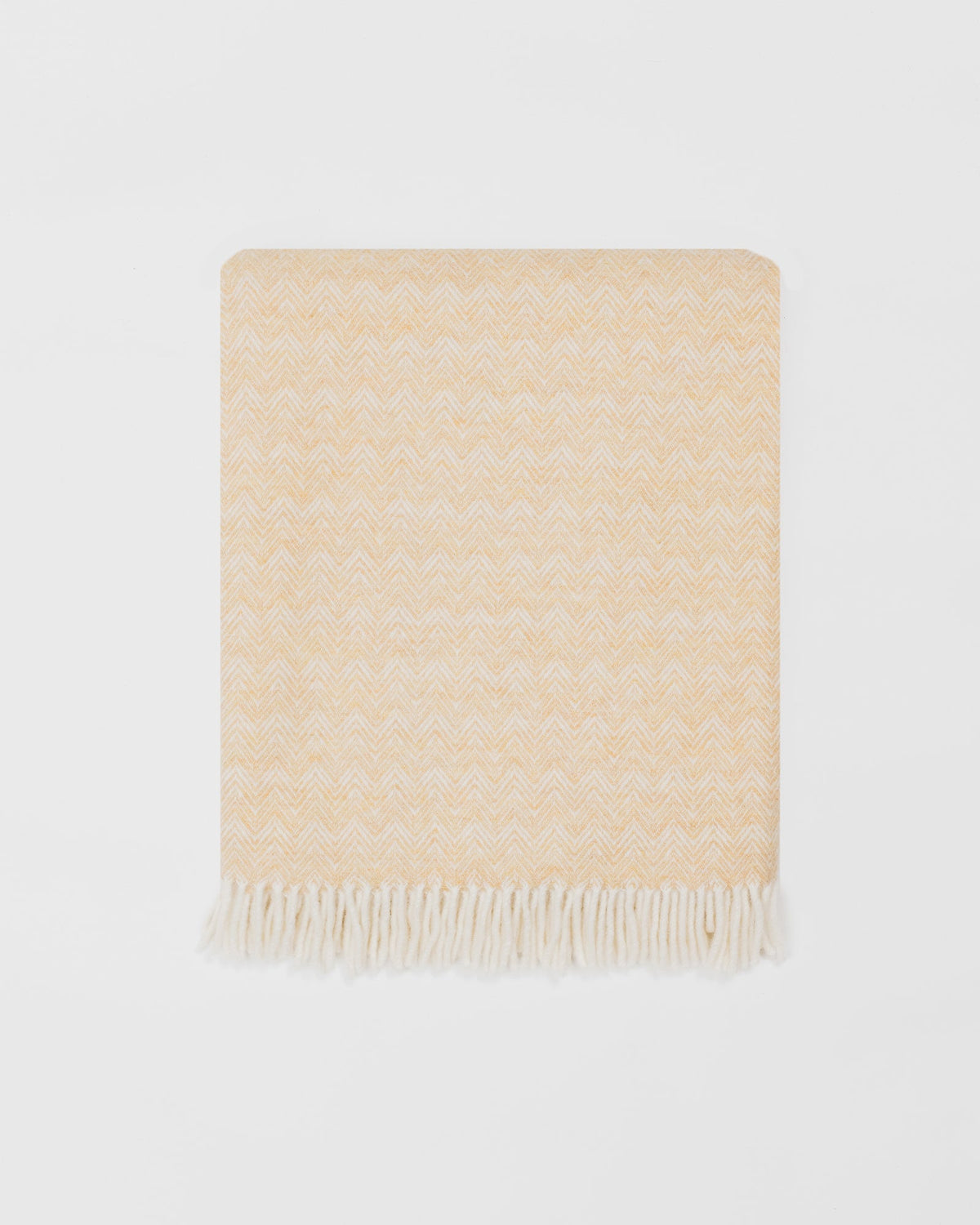 Lunan Dune merino lambswool throw by Remony - detail