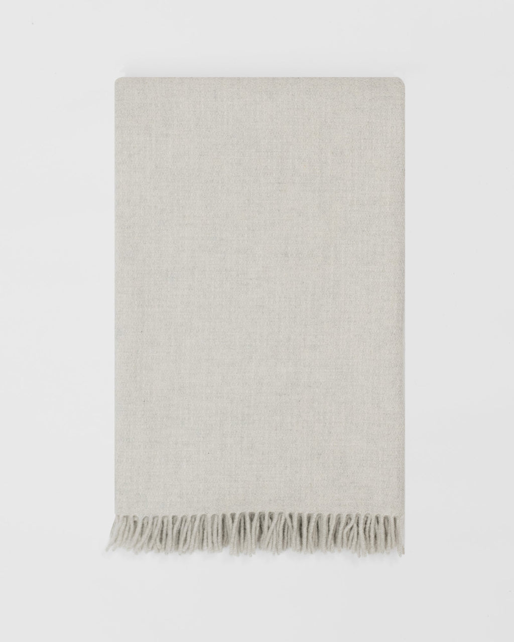 Clova Stone merino lambswool throw by Remony - detail