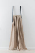 Clova Vicuna merino lambswool throw by Remony