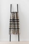 Pitnacree Stone merino lambswool throw by Remony