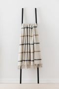 Milton Pebble merino lambswool throw by Remony