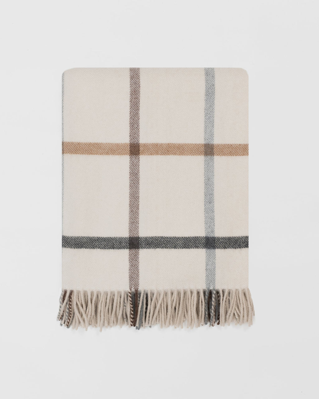 Milton Pebble merino lambswool throw by Remony - detail