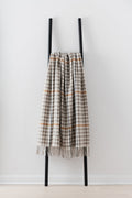 Carroglen Mushroom merino lambswool throw by Remony