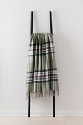Moraig Jade merino lambswool throw by Remony