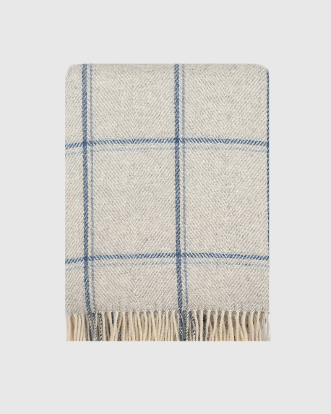 Weem Falls recycled wool throw by Remony - detail