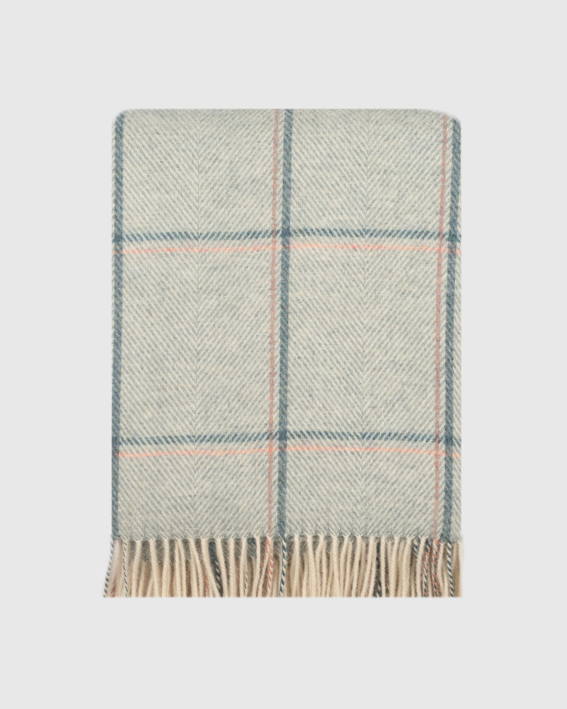 Weem Surf recycled wool throw by Remony - detail