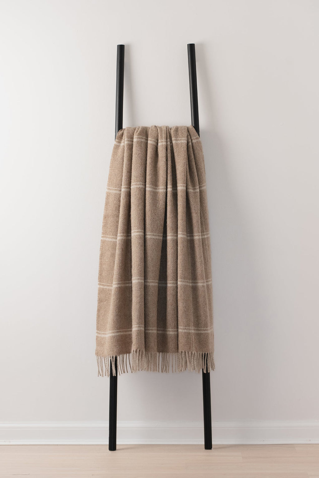 Weem Fern recycled wool throw by Remony