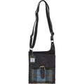 Leather & Harris Tweed Crossbody Bag – Brown / Macleod, view 1