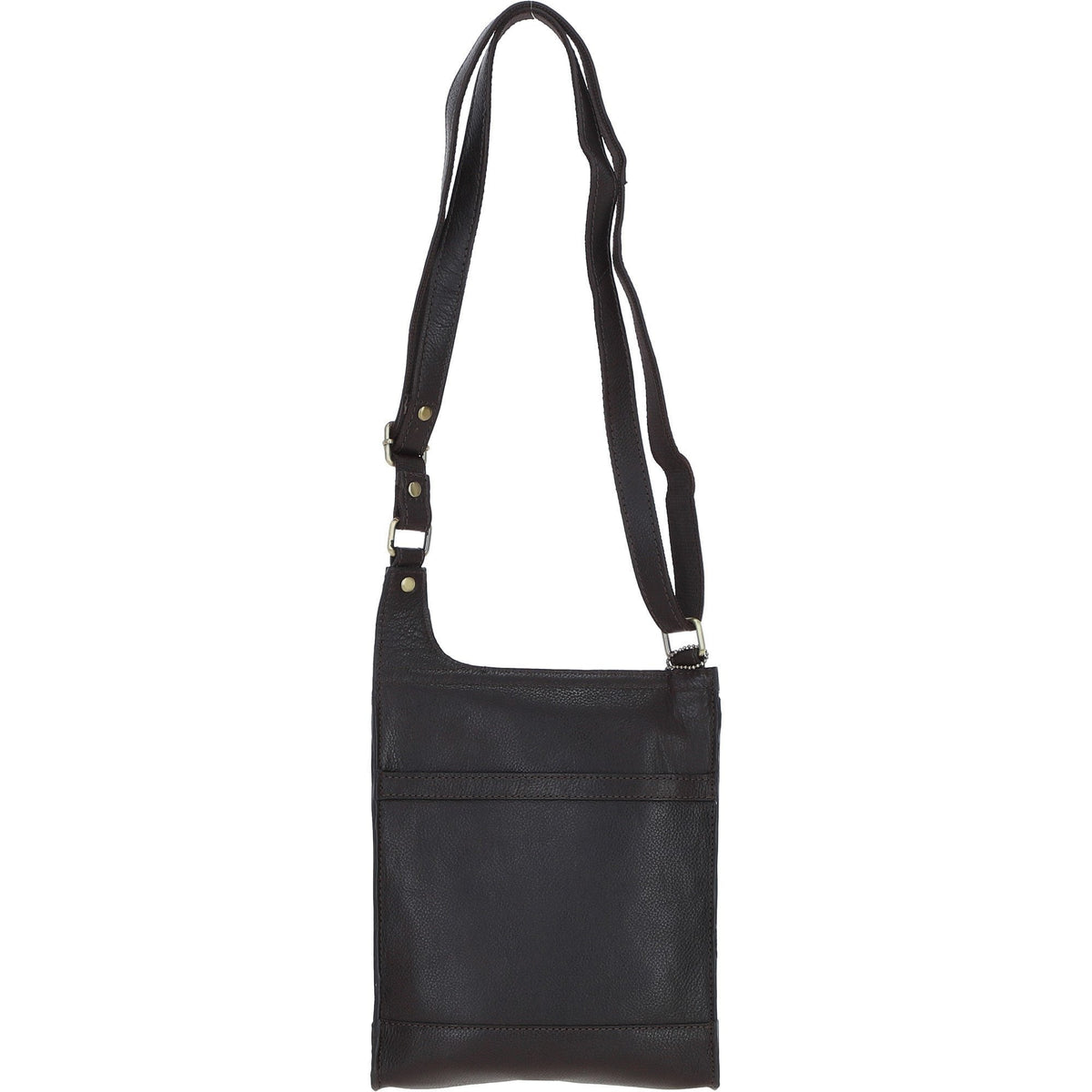 Leather & Harris Tweed Crossbody Bag – Brown / Macleod, view 3