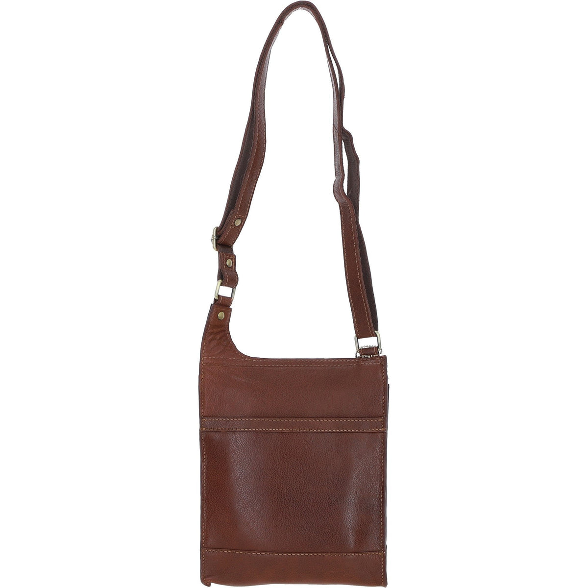 Leather & Harris Tweed Crossbody Bag – Tan / Macleod, view 3