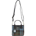 Leather & Harris Tweed Small Grab Bag – Brown / Macleod, view 1