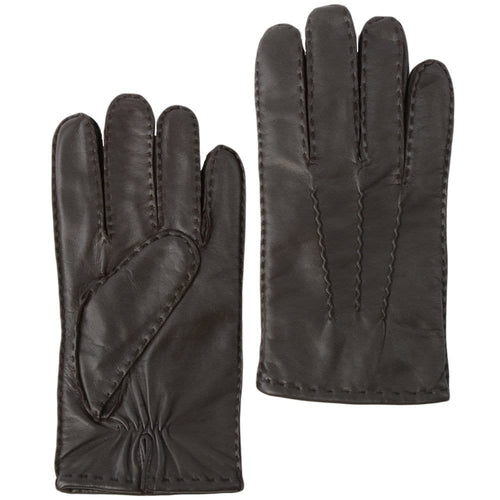Alnwick Men's Wool-Lined Leather Gloves – Brown