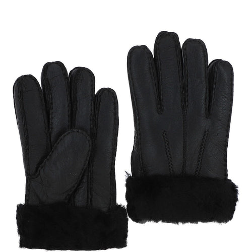 Bamburgh Men's Sheepskin Gloves – Black