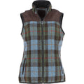 Women's Country Tweed Zip Gilet – Brown / Macleod, view 1