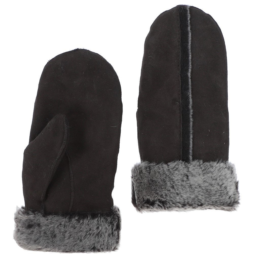 Beadnell Women's Sheepskin Mittens – Brown