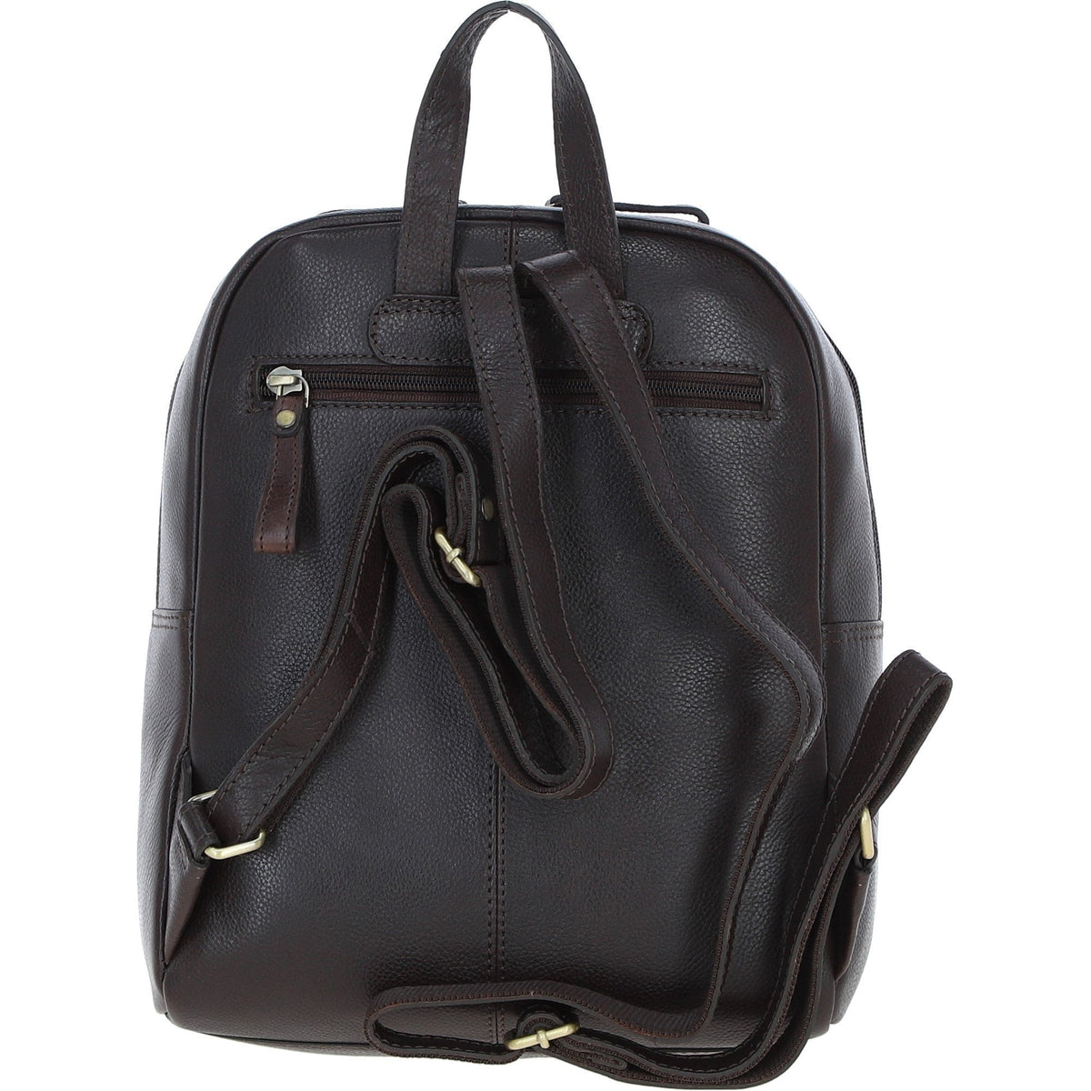 Leather & Harris Tweed Classic Backpack – Brown / Macleod, view 3